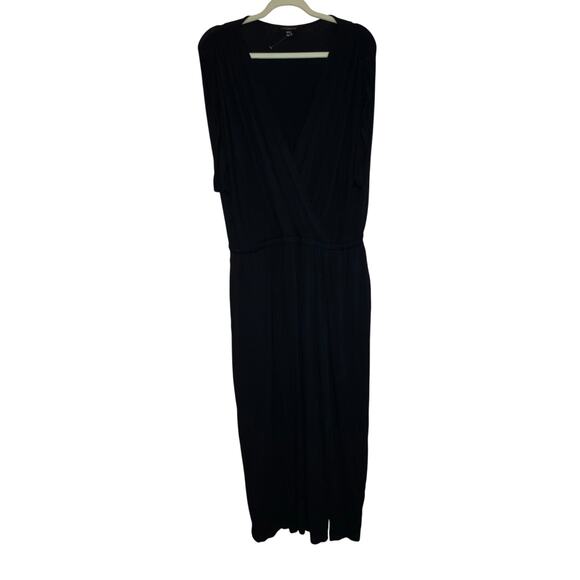 Lane Bryant black maxi dress size 18/20 - Picture 1 of 7